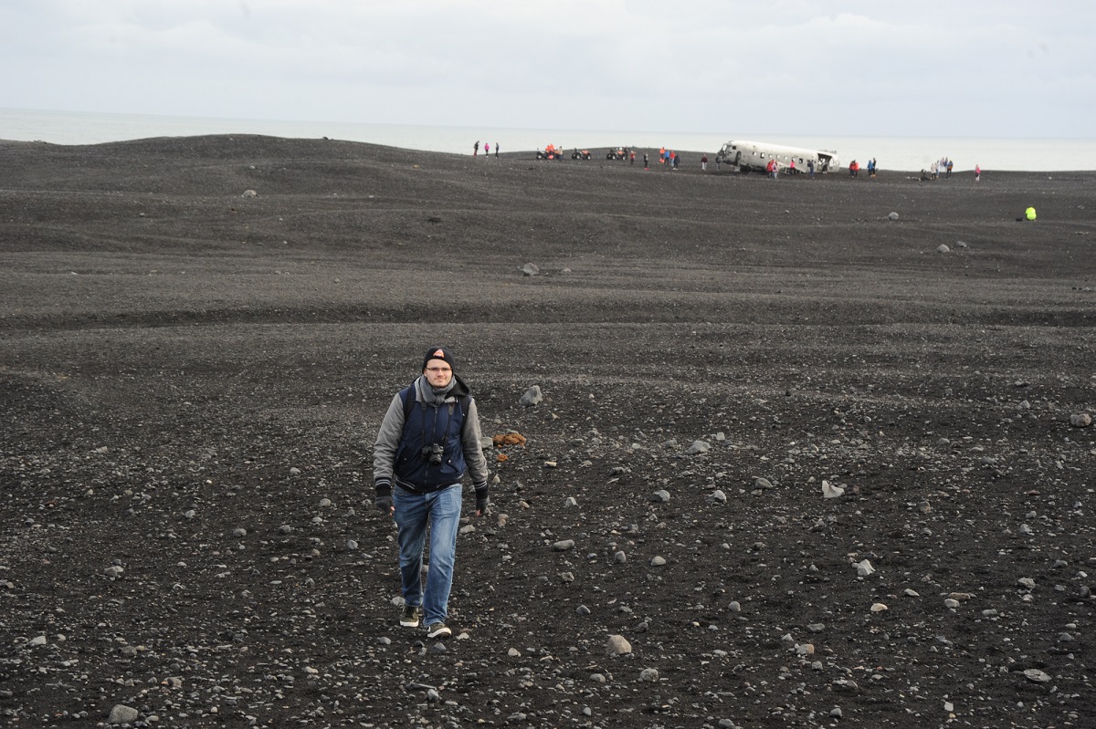 Iceland, Solheimasandur crash site